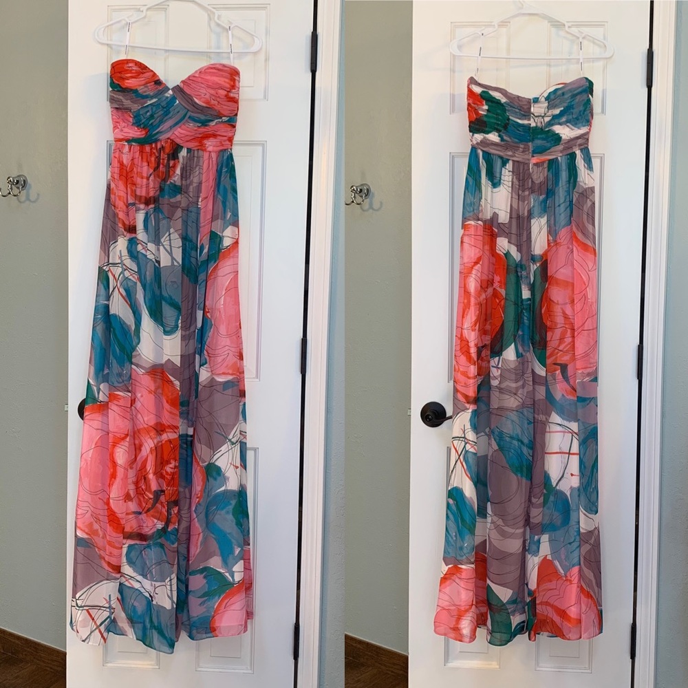 NWT Donna Morgan “Laura” Dress in Taffy